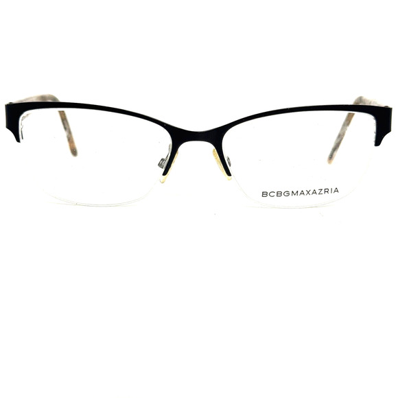 BCBGMAXAZRIA KANA Black Eyeglasses Frame 53-17-135mm‎ B34mm H16746